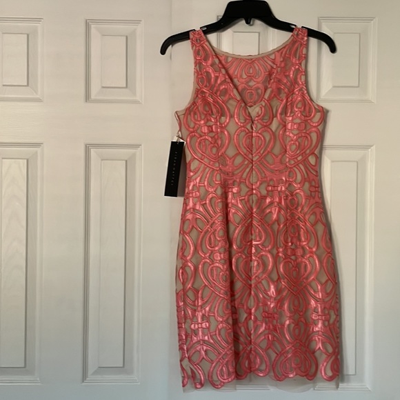 Aidan Mattox mini dress size 0 - Picture 2 of 4